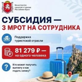 Правительство Российской Федерации запустило программу поддержки туристской отрасли