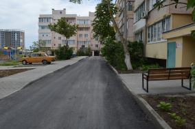 Благоустройство дворовой территории по улице Димитрова завершено