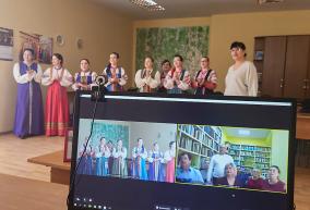 Работники культуры Черноморского района  и города Тюмень провели телемост