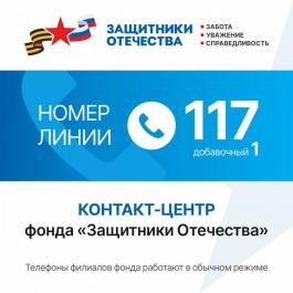 До 900 звонков в сутки обрабатывает горячая линия Фонда «Защитники Отечества»
