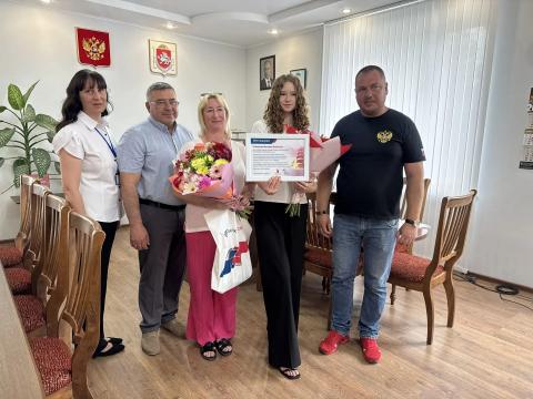 Выпускница Виктория Кальченко  едет на фестиваль «Алые паруса»