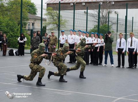 В Черноморском районе  прошёл муниципальный  этап игры «Победа»