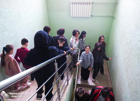 Прошли учения по обеспечению комплексной  безопасности в образовательных учреждениях  Черноморского района