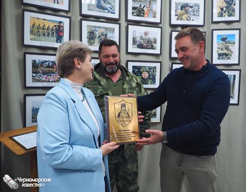 В музее открылась фотовыставка  «Защитники Отечества»