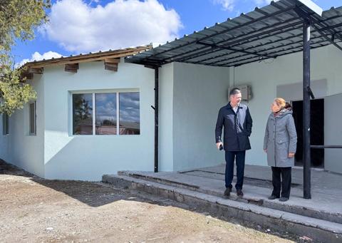 Продолжается ремонт Медведевского сельского Дома культуры