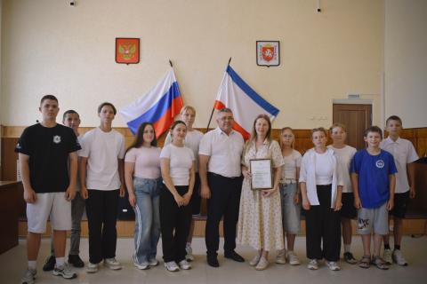 Кадеты «Кордон Тарханкут»: на страже патриотизма